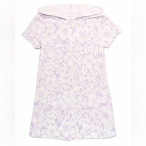 Wonder Nation Girl's Plus Hooded Swim Cover Up